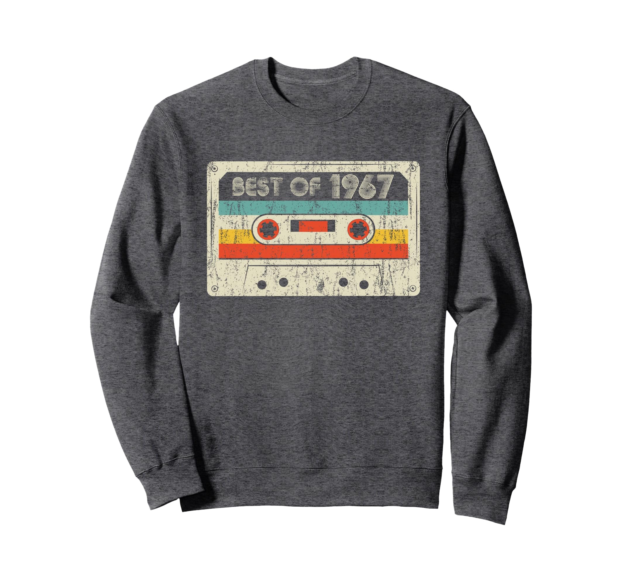 Best 1967 Birthday Yrs 1967 Sweatshirt - Casual Everyday Wear for Adults - T-Shirt, Sweatshirt, Hoodie