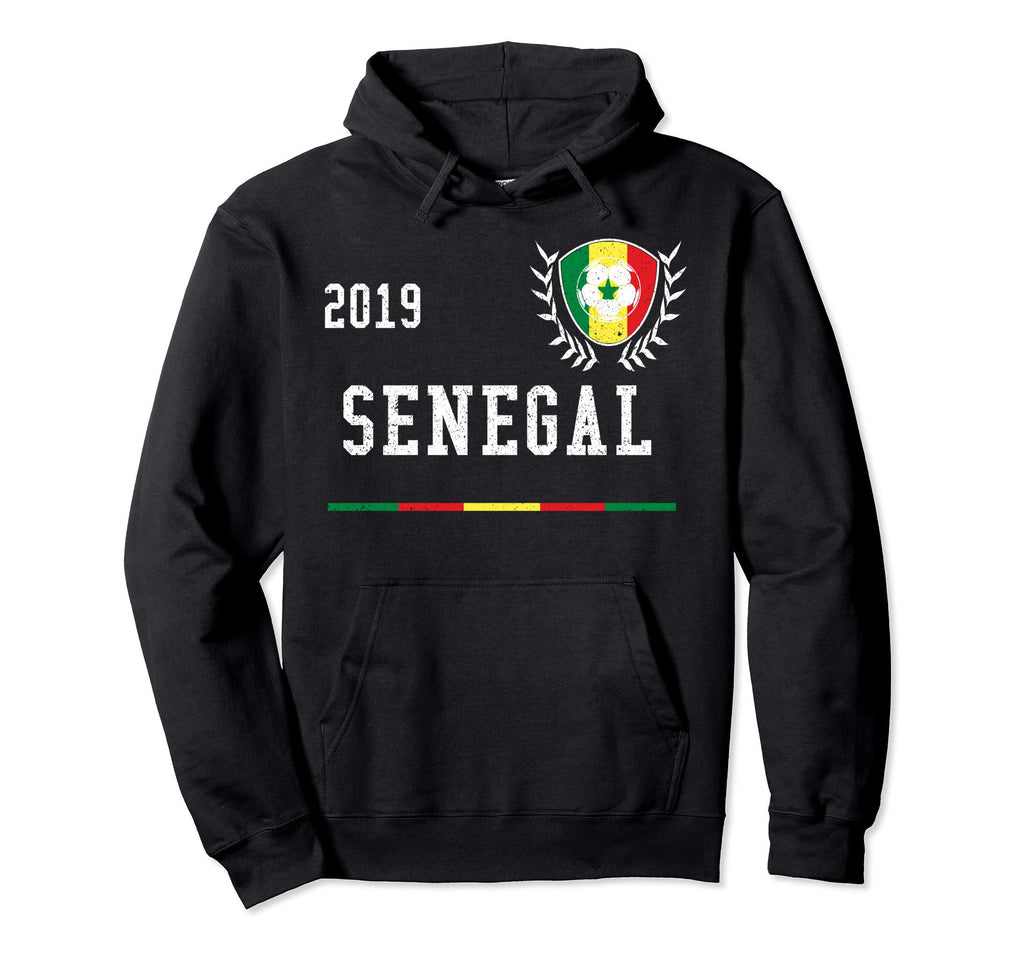 Senegal Football Jersey 2019 Hoodie - Streetwear Style Men Women - T-Shirt, Sweatshirt, Hoodie