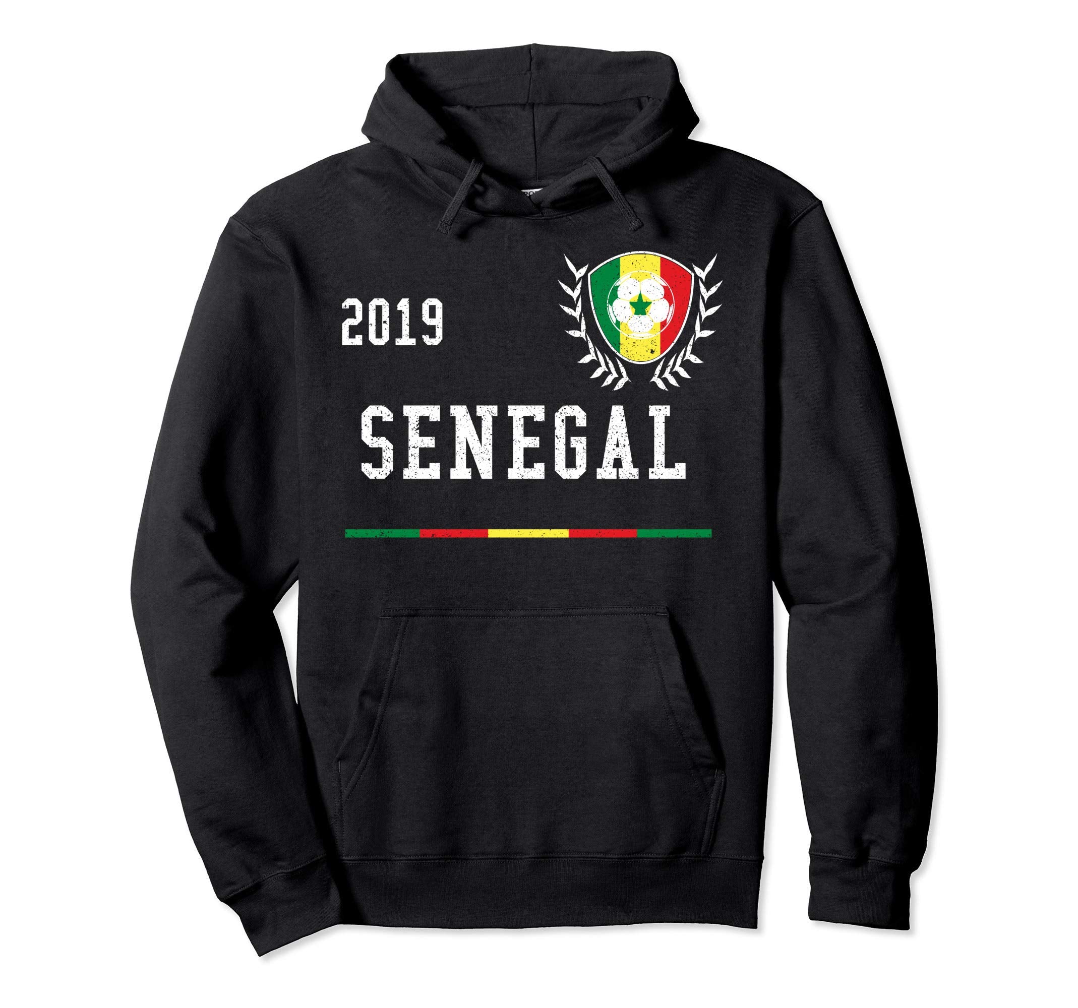 Senegal Football Jersey 2019 Hoodie - Streetwear Style Men Women - T-Shirt, Sweatshirt, Hoodie