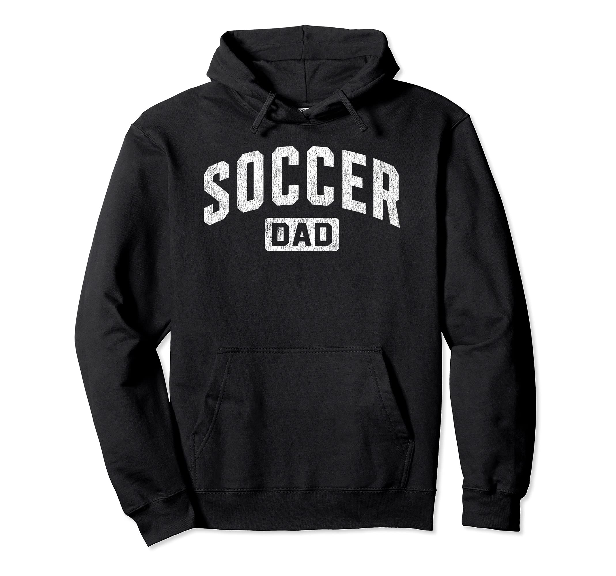 Proud Soccer Dad Coach Futbol Hoodie - Fun Novelty Design for Adults - T-Shirt, Sweatshirt, Hoodie