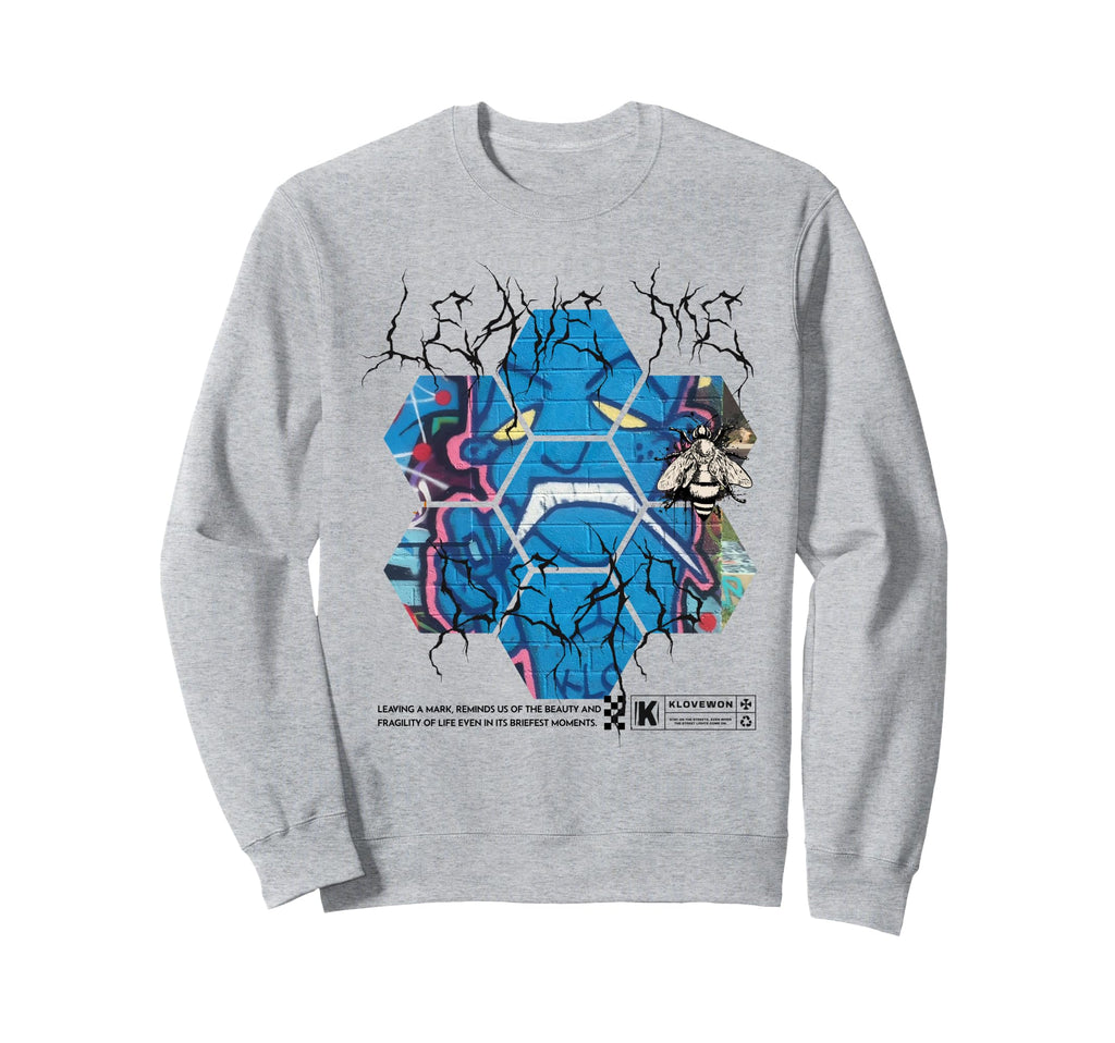 Graffiti Hip Hop Old School Sweatshirt - Custom Art Print for Adults - T-Shirt, Sweatshirt, Hoodie