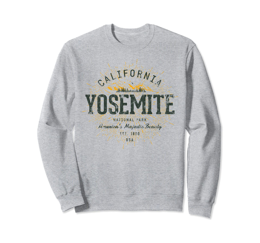 Yosemite National Park Sweatshirt - Graphic Print Men Women - T-Shirt, Sweatshirt, Hoodie