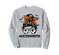 Soccer Momster Halloween Mom Messy Sweatshirt - Aesthetic Graphic Unisex - T-Shirt, Sweatshirt, Hoodie