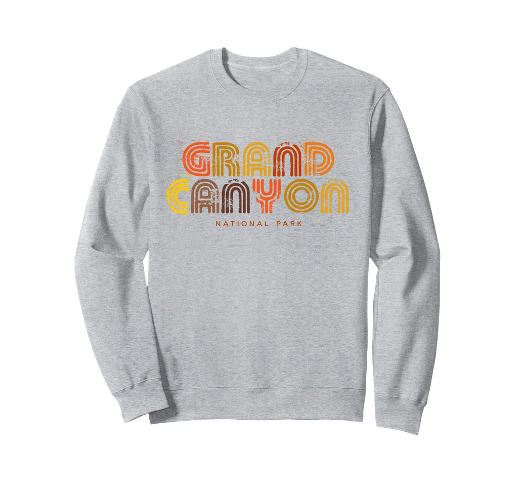 Grand Canyon National Park 70S Sweatshirt - Minimalist Print for Adults - T-Shirt, Sweatshirt, Hoodie