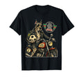 Great Dane Motorbike Love Footbal T-Shirt - Novelty Apparel for Adults - T-Shirt, Sweatshirt, Hoodie