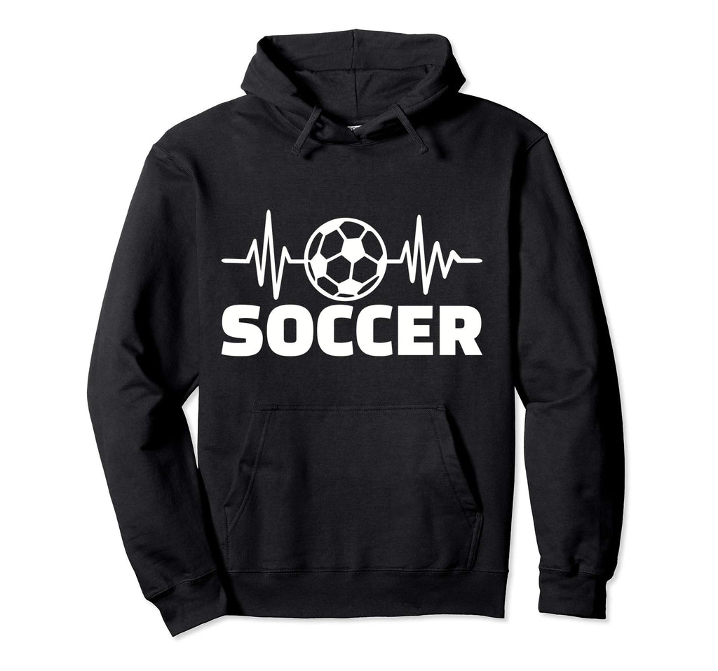 Soccer Frequency Hoodie - Fun Novelty Design Men Women - T-Shirt, Sweatshirt, Hoodie