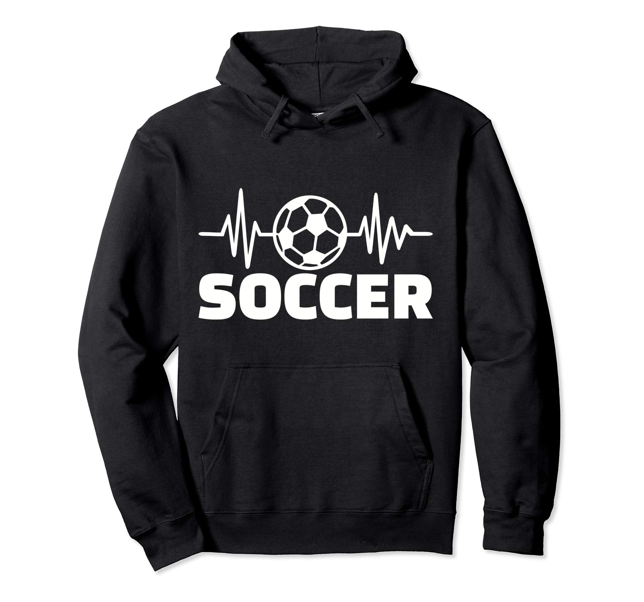 Soccer Frequency Hoodie - Fun Novelty Design Men Women - T-Shirt, Sweatshirt, Hoodie