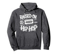 Raised Old School Hip Hop Cassette Hoodie - Unique Graphic for Adults - T-Shirt, Sweatshirt, Hoodie