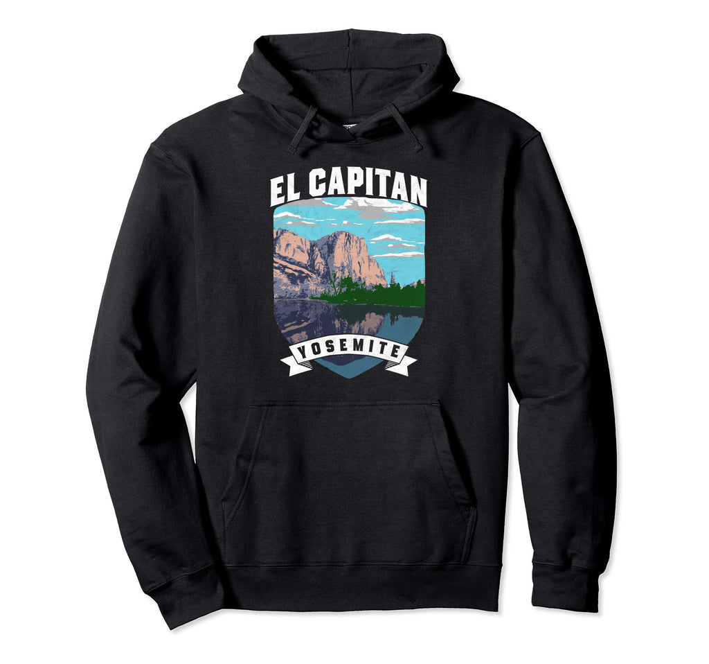 El Capitan Yosemite National Park Hoodie - Novelty Apparel for Adults - T-Shirt, Sweatshirt, Hoodie