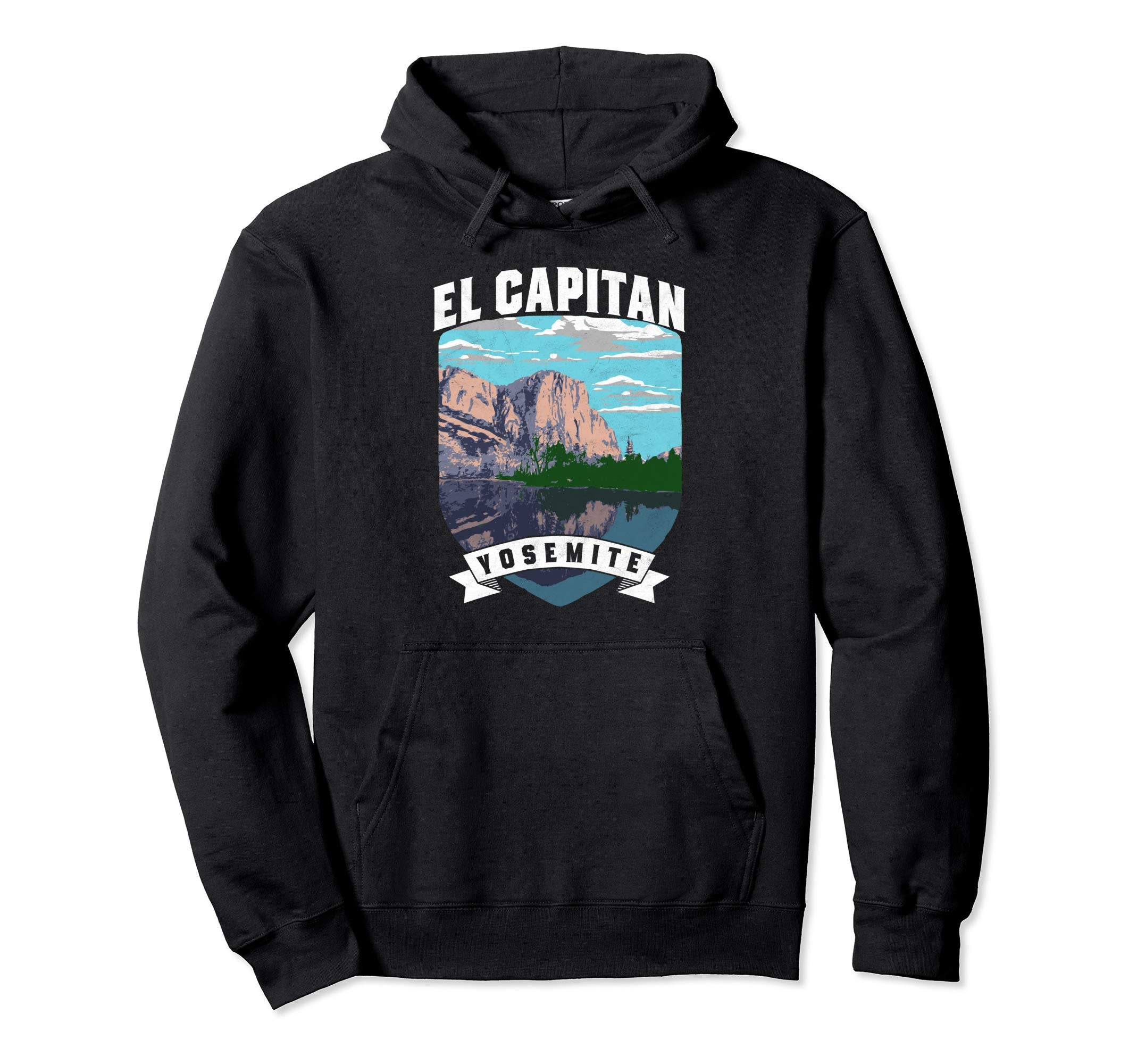 El Capitan Yosemite National Park Hoodie - Novelty Apparel for Adults - T-Shirt, Sweatshirt, Hoodie