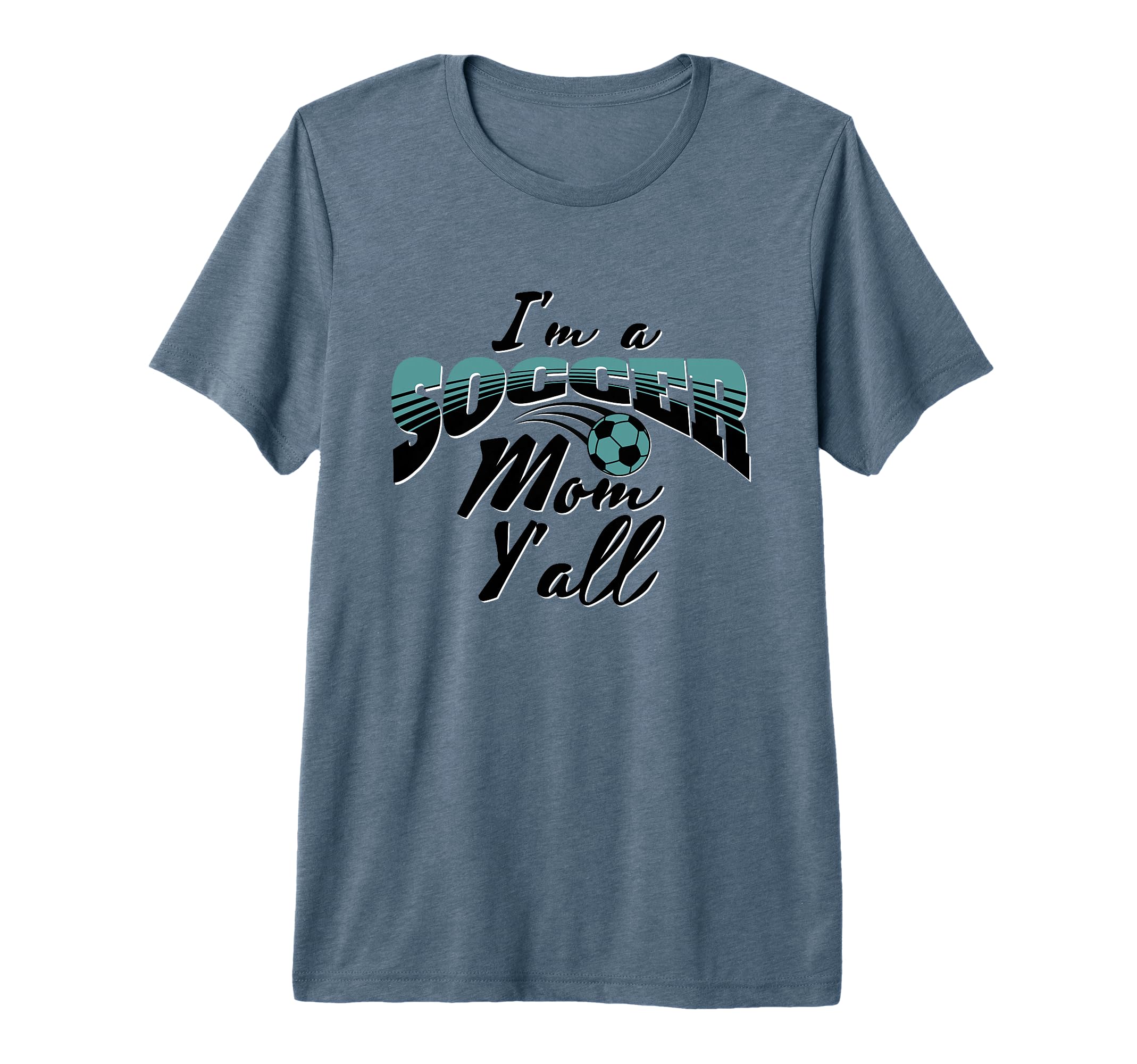Mom Soccer Lover Soccer Mom Gift T-Shirt - Custom Art Print for Adults - T-Shirt, Sweatshirt, Hoodie