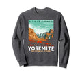 Yosemite National Park Valley Wpa Sweatshirt - Novelty Apparel Men Women - T-Shirt, Sweatshirt, Hoodie