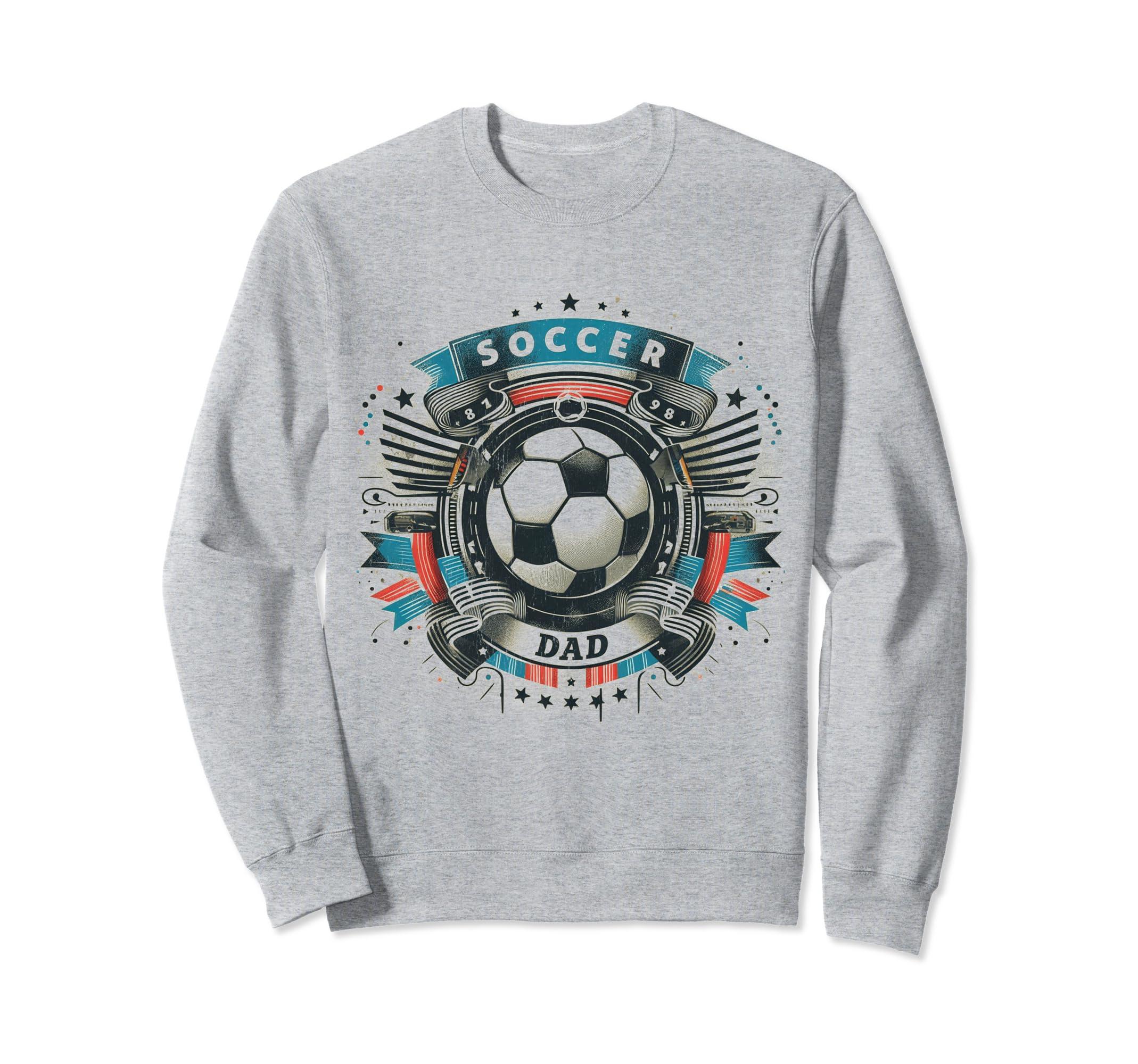 Soccer Dad Family Matching Dad Fathers Sweatshirt - Novelty Apparel Unisex - T-Shirt, Sweatshirt, Hoodie
