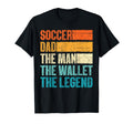 Soccer Dad Wallet Legend Fathers Day T-Shirt - Graphic Print for Adults - T-Shirt, Sweatshirt, Hoodie