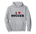 I Heart Soccer Player I Love Soccer Hoodie - Custom Art Print for Adults - T-Shirt, Sweatshirt, Hoodie