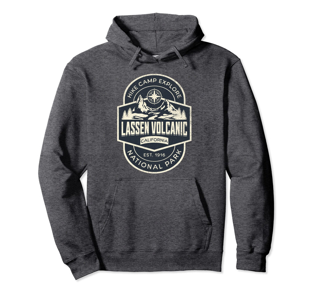 Lassen Volcanic National Park Hoodie - Fun Novelty Design Men Women - T-Shirt, Sweatshirt, Hoodie