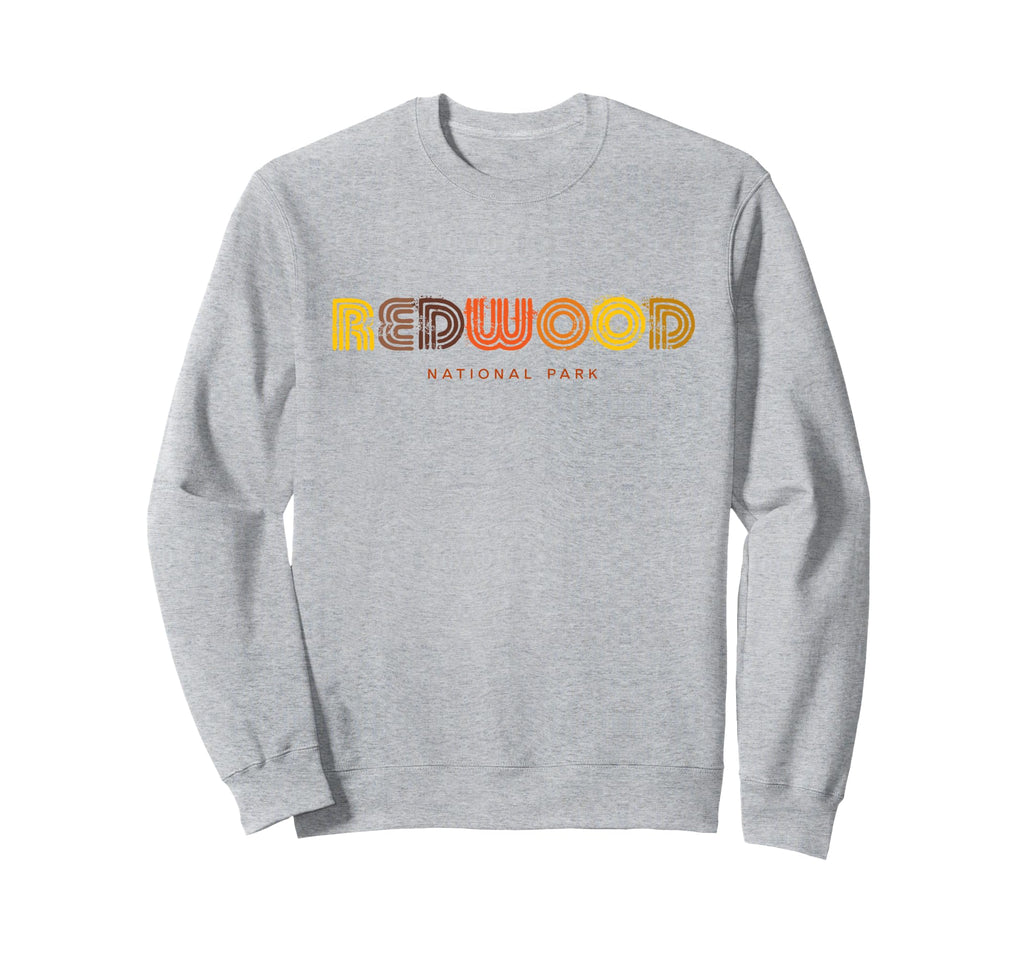 Redwood National Park 70S 80S Type Sweatshirt - Trendy Graphic Men Women - T-Shirt, Sweatshirt, Hoodie
