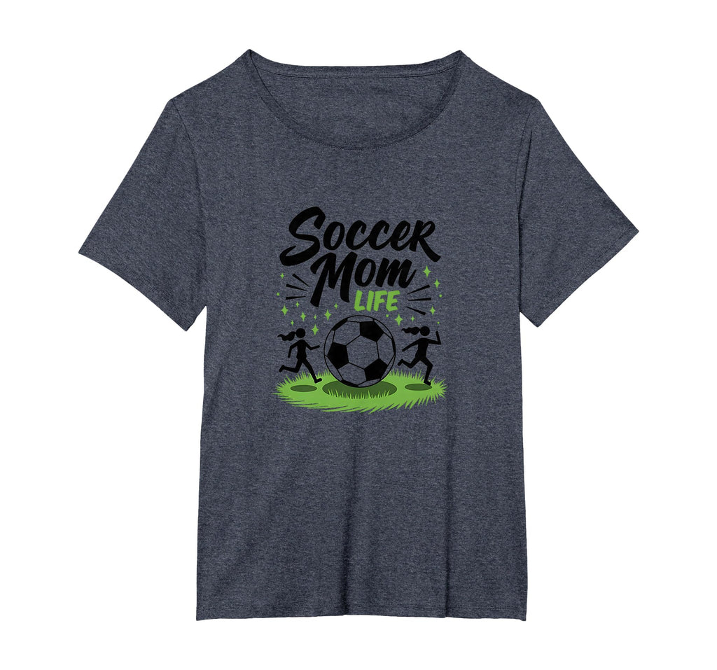 Soccer Mom Life Proud Parent Team Sweatshirt - Custom Art Print Men Women - T-Shirt, Sweatshirt, Hoodie