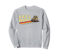 70S 80S Roller Skating Lets Roll Sweatshirt - Fun Novelty Design Men Women - T-Shirt, Sweatshirt, Hoodie