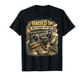 Raised Old School Hip Hop Street 80S T-Shirt - Trendy Graphic for Adults - T-Shirt, Sweatshirt, Hoodie