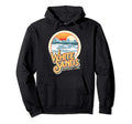 White Sand National Park Vibe Eighties Hoodie - Graphic Print for Adults - T-Shirt, Sweatshirt, Hoodie