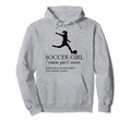 Soccer Soccer Player Soccer Hoodie - Graphic Print for Adults - T-Shirt, Sweatshirt, Hoodie
