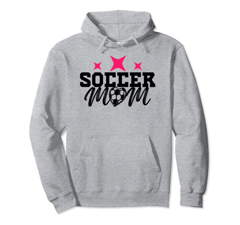 Soccer Mom Funny Illustration Black Hoodie - Streetwear Style Unisex - T-Shirt, Sweatshirt, Hoodie