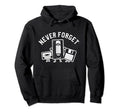 Never Forget Audio Cassette Tape Hoodie - Aesthetic Graphic Unisex - T-Shirt, Sweatshirt, Hoodie