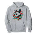 Soccer Papa Family Matching Dad Fathers Day Hoodie - Novelty Apparel Unisex - T-Shirt, Sweatshirt, Hoodie
