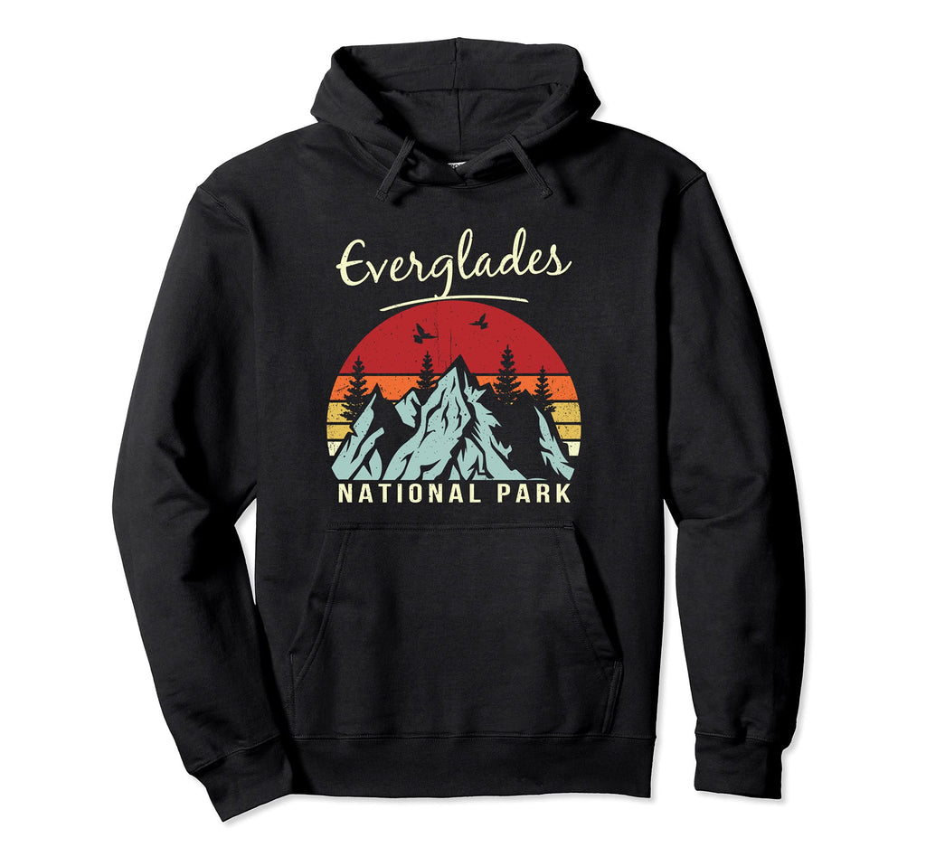 Hiking Camping Everglades National Hoodie - Aesthetic Graphic Men Women - T-Shirt, Sweatshirt, Hoodie