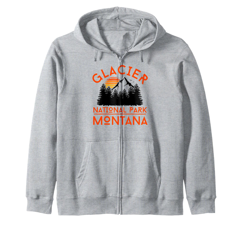 Glacier National Park Montana Sweatshirt - Casual Everyday Wear Men Women - T-Shirt, Sweatshirt, Hoodie