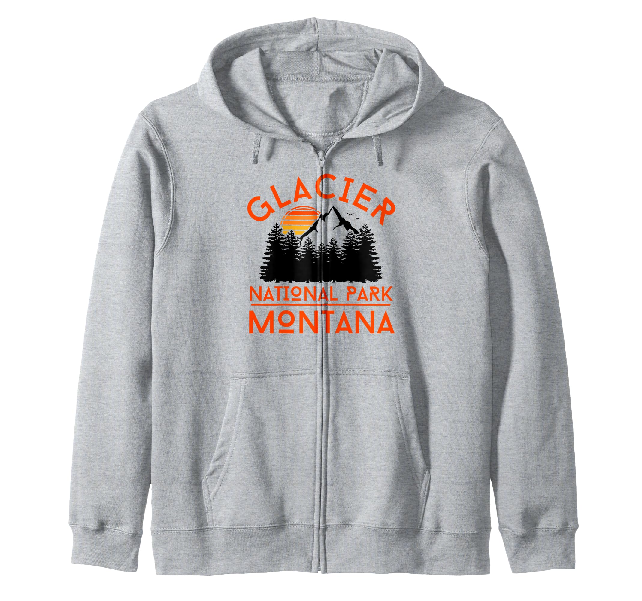 Glacier National Park Montana Sweatshirt - Casual Everyday Wear Men Women - T-Shirt, Sweatshirt, Hoodie