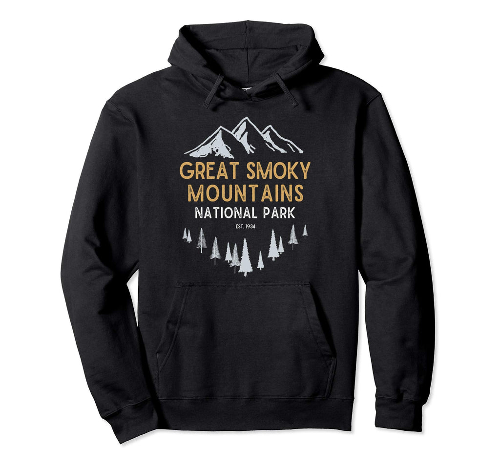 Great Smoky Mountains National Park Est 1934 Hoodie - Graphic Print Unisex - T-Shirt, Sweatshirt, Hoodie