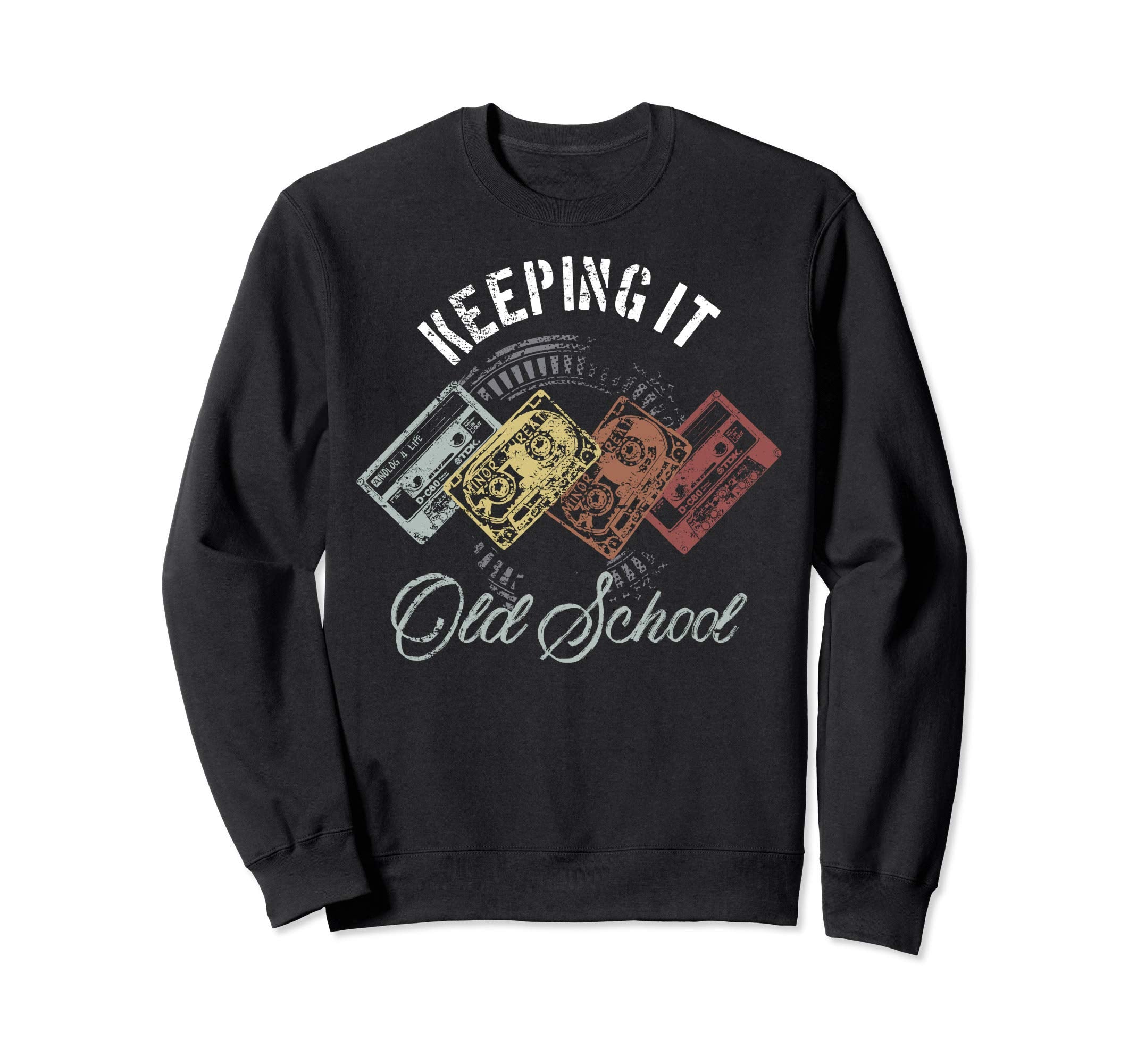 Hip Hop Old School 80S 90S Sweatshirt - Custom Art Print for Adults - T-Shirt, Sweatshirt, Hoodie