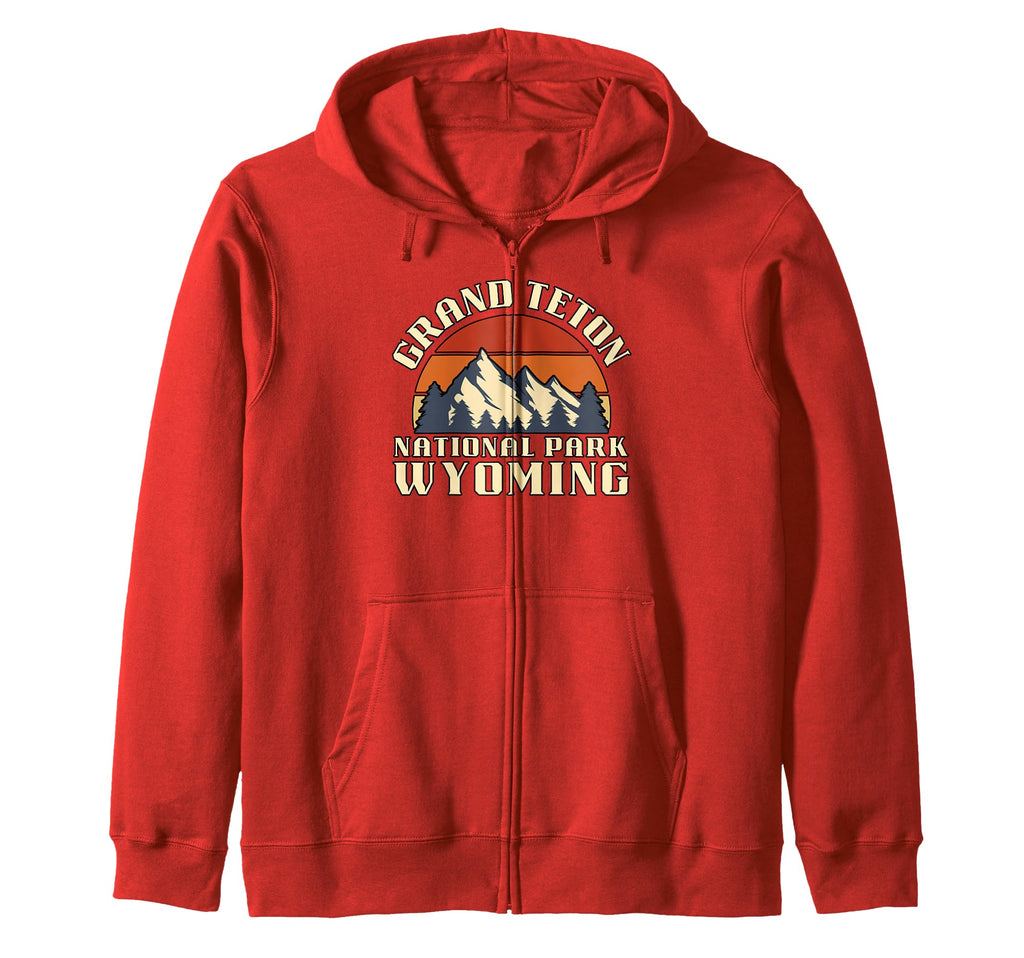 Grand Teton National Park Wyoming Usa T-Shirt - Graphic Print Unisex - T-Shirt, Sweatshirt, Hoodie
