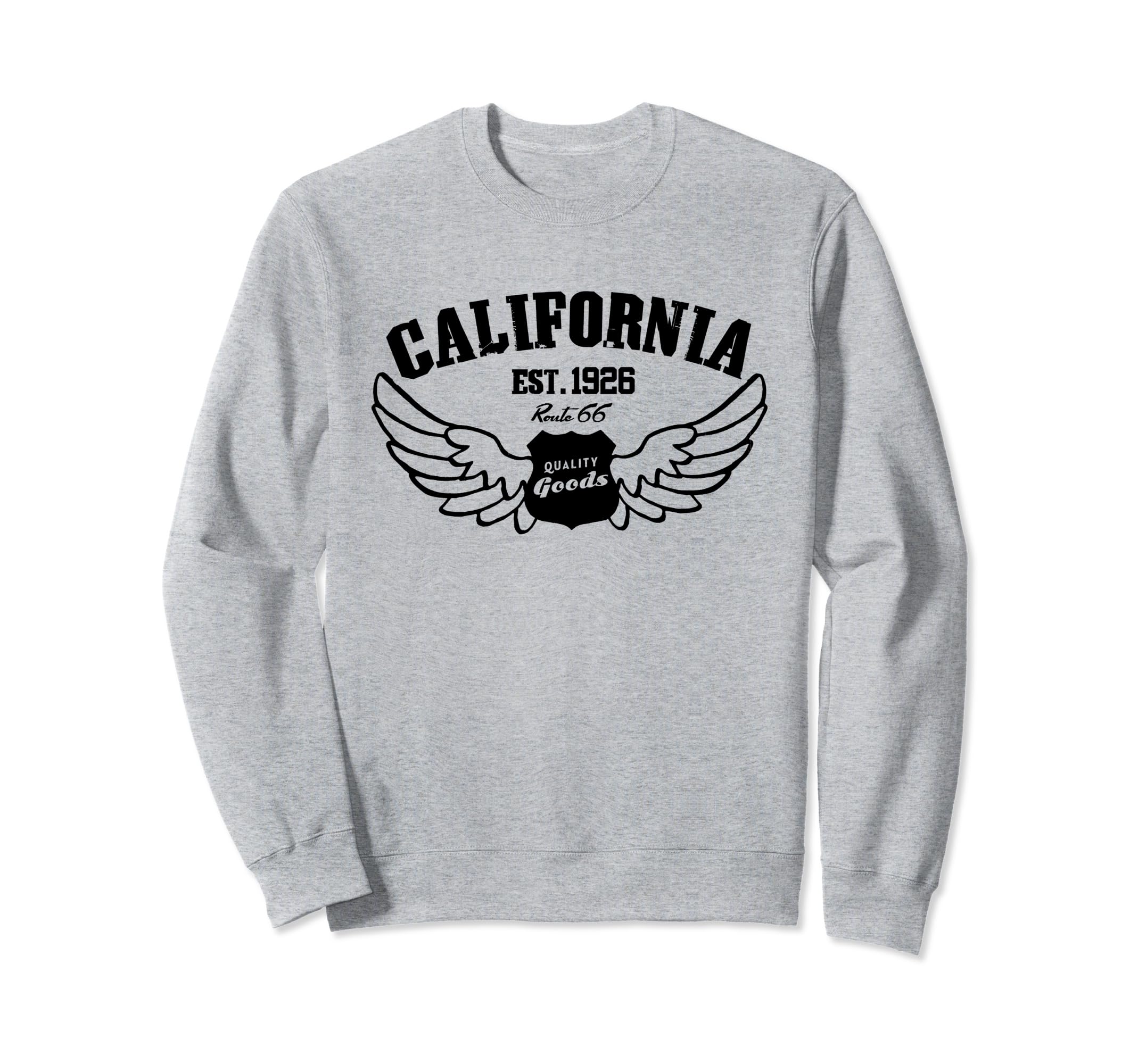 Route 66 California 1926 Sweatshirt - Casual Everyday Wear Unisex - T-Shirt, Sweatshirt, Hoodie
