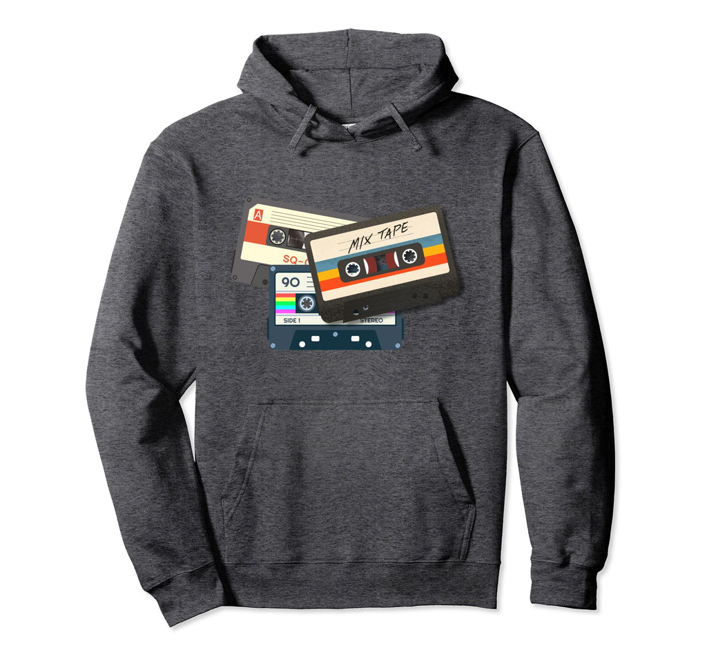 Cassette Mixtape Tape 80S 90S Party Hoodie - Unique Graphic Men Women - T-Shirt, Sweatshirt, Hoodie