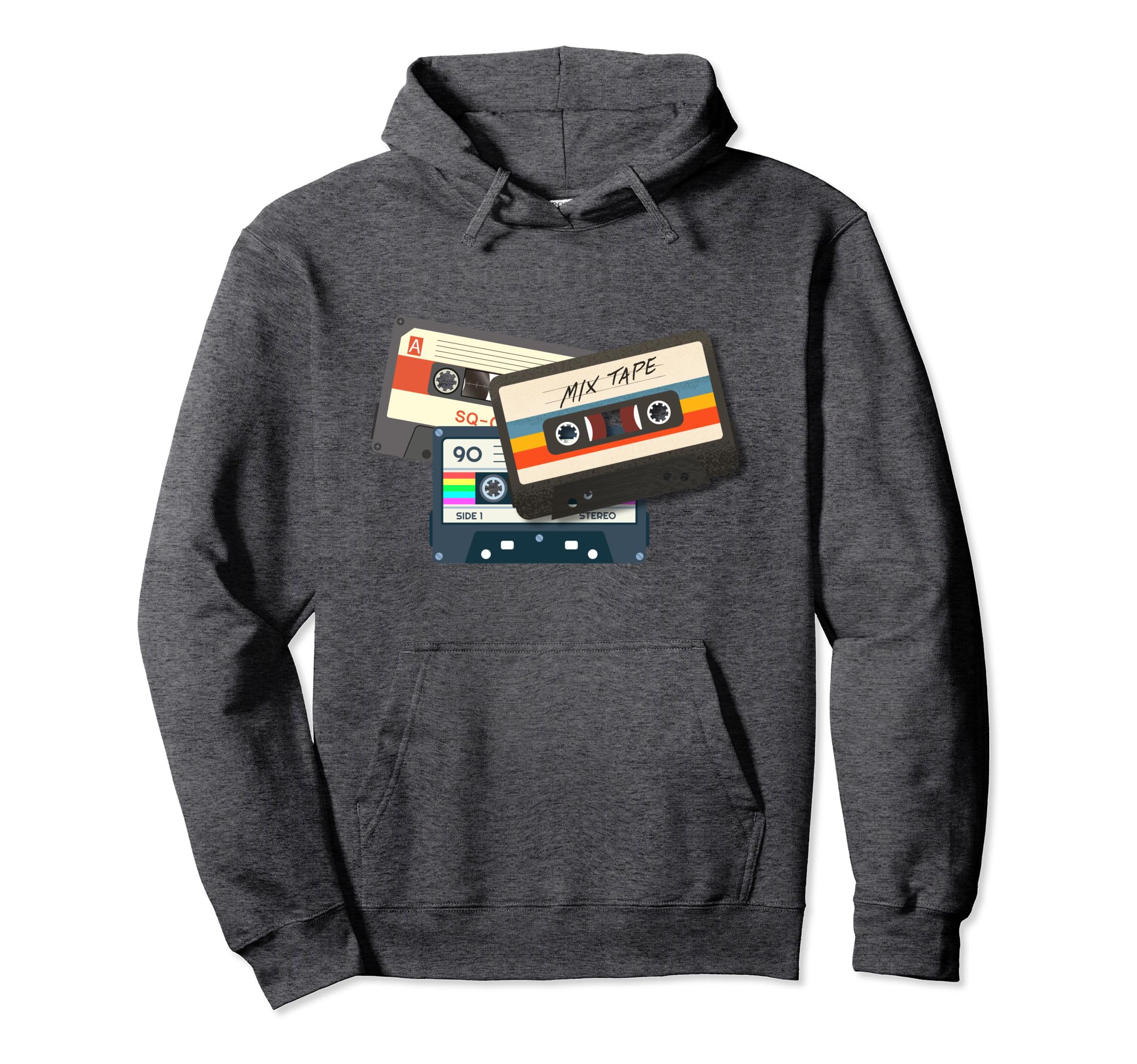 Cassette Mixtape Tape 80S 90S Party Hoodie - Unique Graphic Men Women - T-Shirt, Sweatshirt, Hoodie
