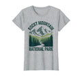 Rocky Mountains National Park Outdoor T-Shirt - Minimalist Print Unisex - T-Shirt, Sweatshirt, Hoodie