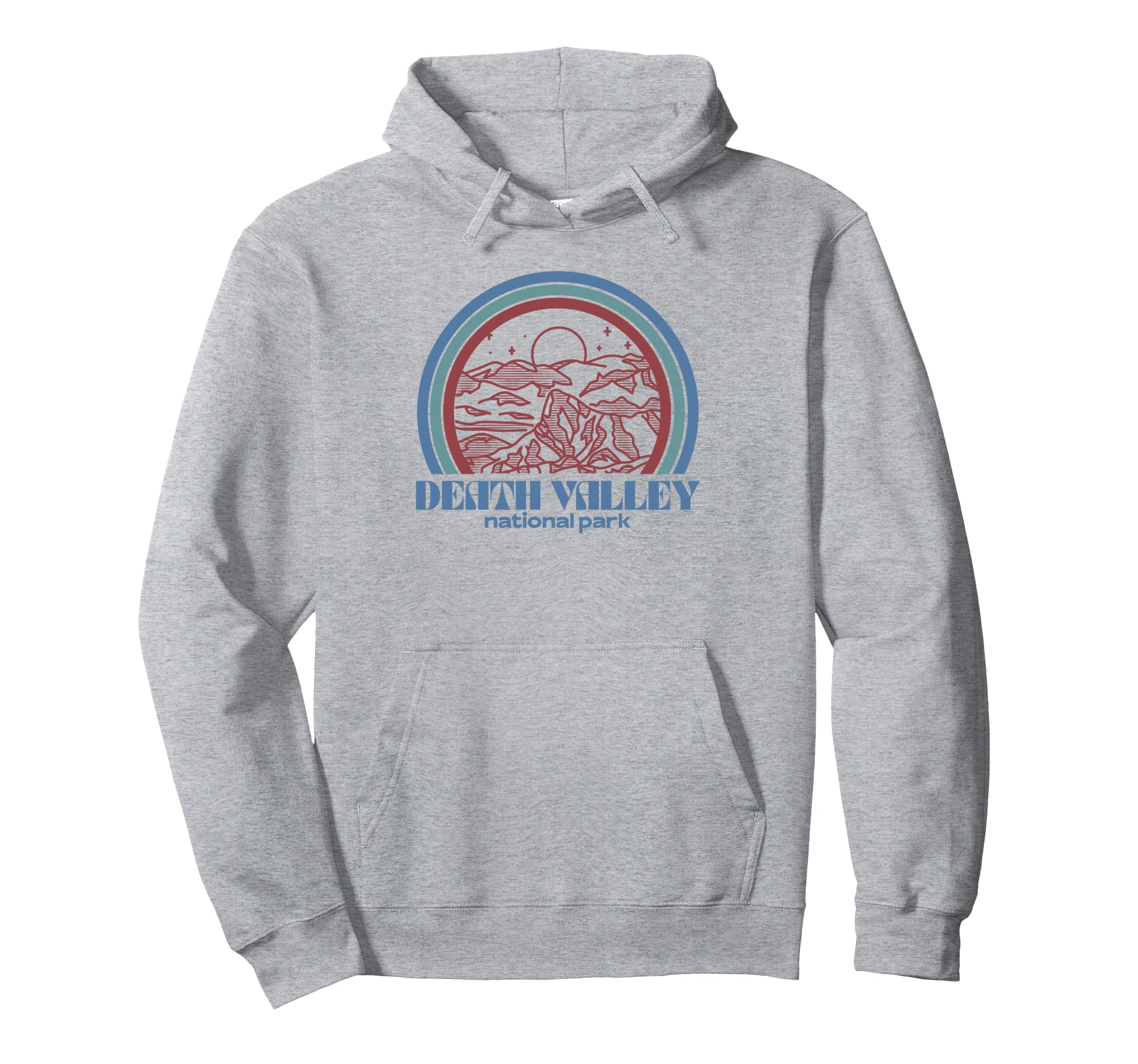 Death Valley National Park Outdoor Hoodie - Minimalist Print for Adults - T-Shirt, Sweatshirt, Hoodie