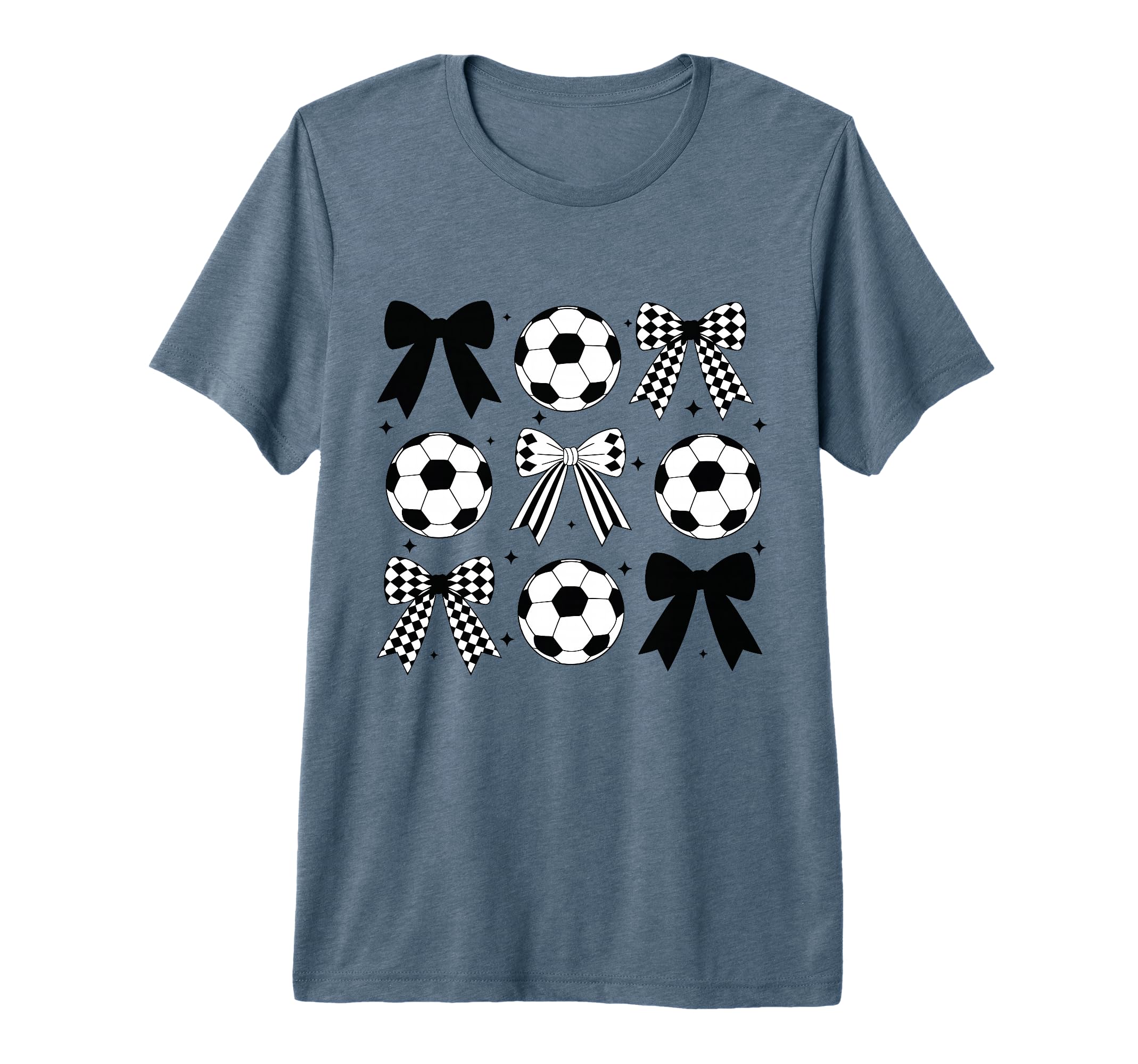 Soccer Coquette Bow Funny Coquette Bow T-Shirt - Unique Graphic Men Women - T-Shirt, Sweatshirt, Hoodie