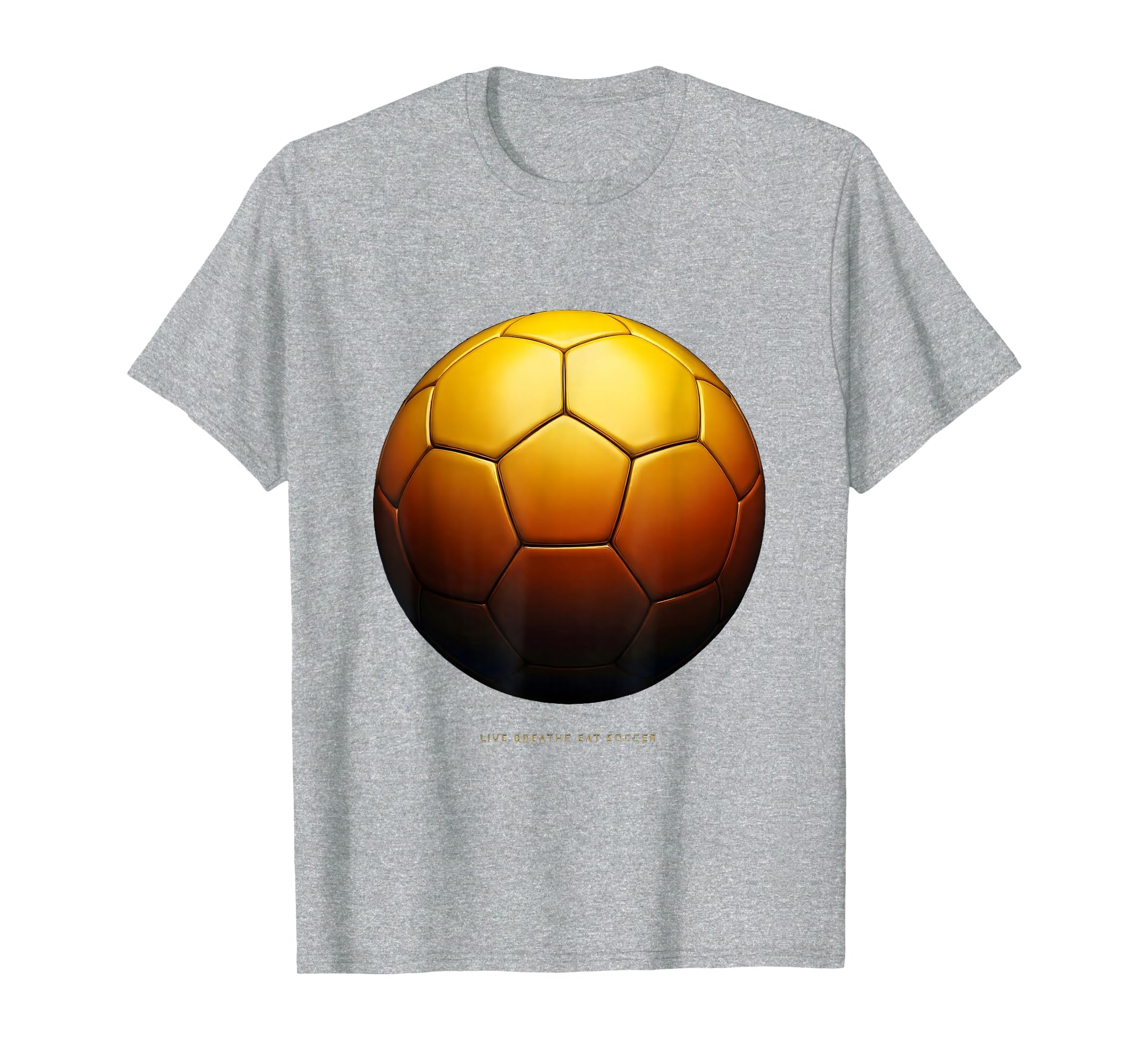 Live Breathe Eat Soccer Passionate Fan T-Shirt - Graphic Print Unisex - T-Shirt, Sweatshirt, Hoodie