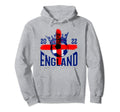 England Champion Soccer Hoodie - Novelty Apparel Men Women - T-Shirt, Sweatshirt, Hoodie