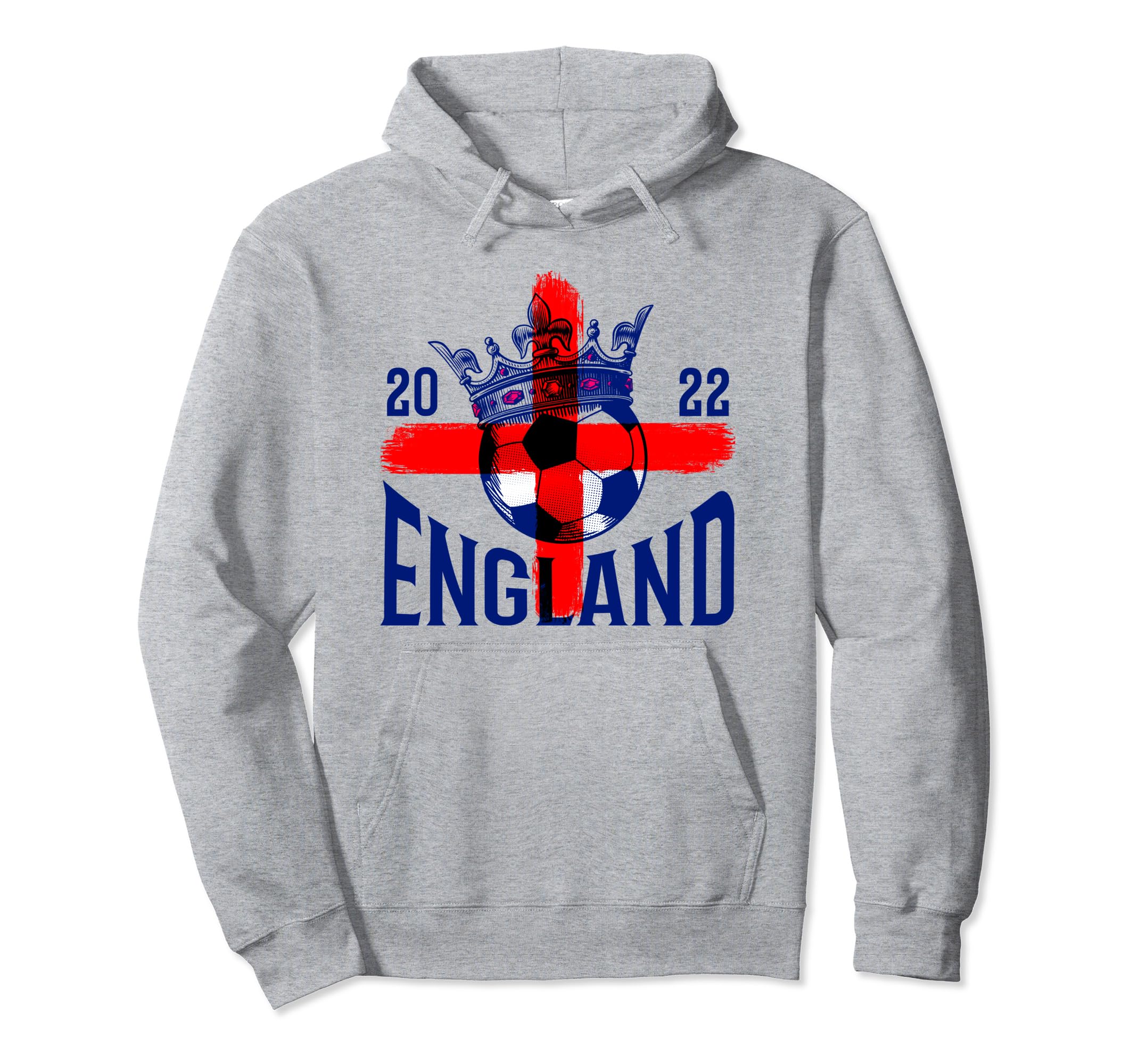 England Champion Soccer Hoodie - Novelty Apparel Men Women - T-Shirt, Sweatshirt, Hoodie