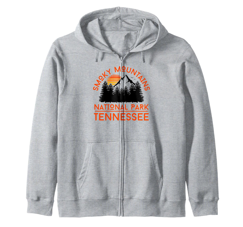 Great Smoky Mountains National Park Hoodie - Trendy Graphic for Adults - T-Shirt, Sweatshirt, Hoodie