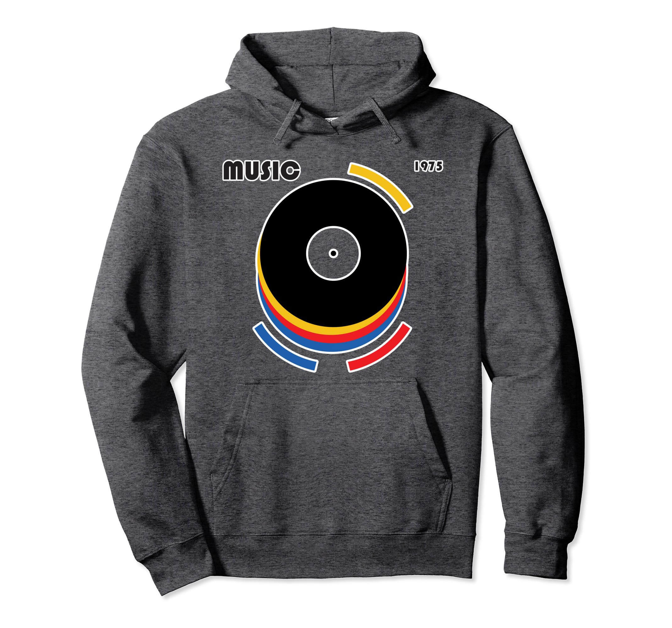 Vinyl Record Player Hoodie - Unique Graphic for Adults - T-Shirt, Sweatshirt, Hoodie