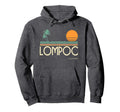 Lompoc California Surf Hoodie - Casual Everyday Wear Unisex - T-Shirt, Sweatshirt, Hoodie