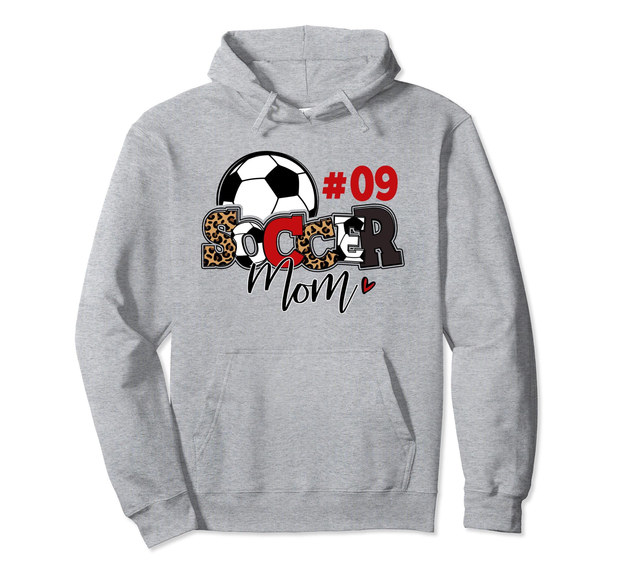 Soccer Mom 09 Custom Number Mothers Hoodie - Minimalist Print Men Women - T-Shirt, Sweatshirt, Hoodie