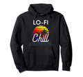 Lo Fi Chill Hop Sunset Outrun Synthwave Hoodie - Unique Graphic for Adults - T-Shirt, Sweatshirt, Hoodie