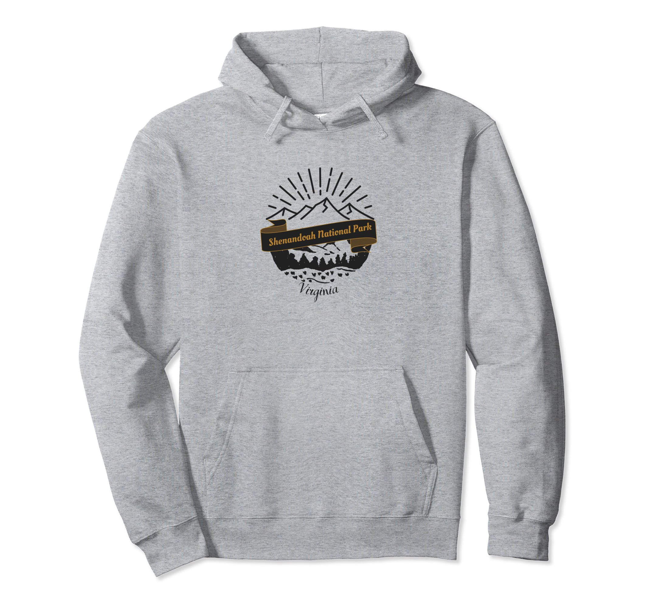 Shenandoah National Park Vacation Souvenir Hoodie - Custom Art Print Unisex - T-Shirt, Sweatshirt, Hoodie